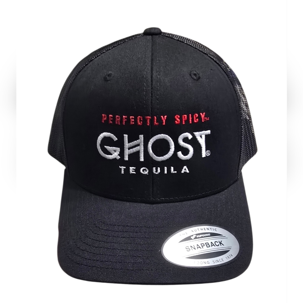 Ghost Tequila The Classic Black Mesh Cap